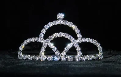 #16036 - Painted Mountain Tiara with Combs