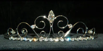 #16181 - Wire Kelpie Princess Tiara with rings