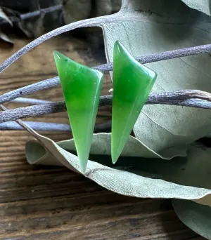 Canadian Jade Earrings, 2736