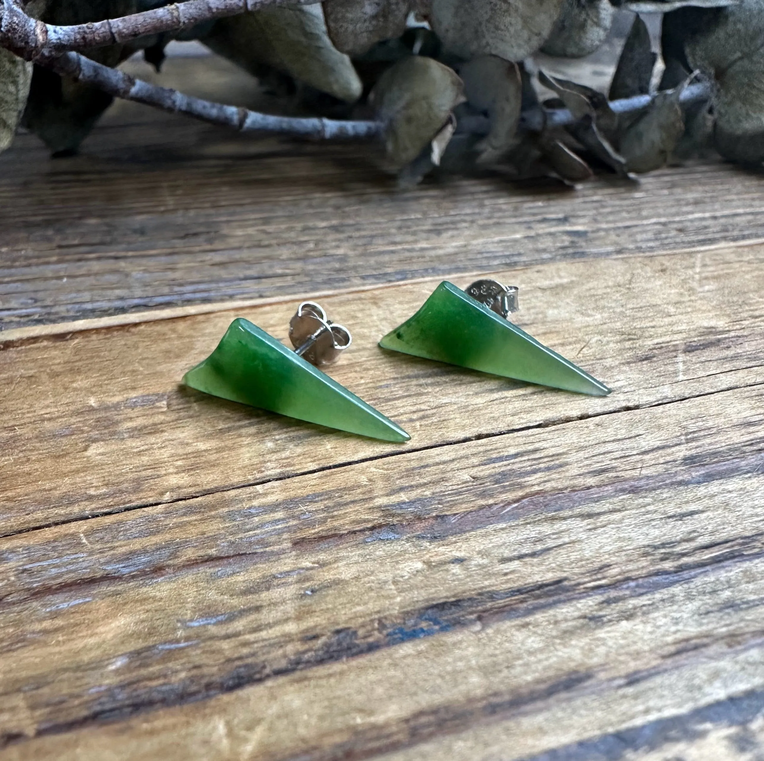 Canadian Jade Earrings, 2736