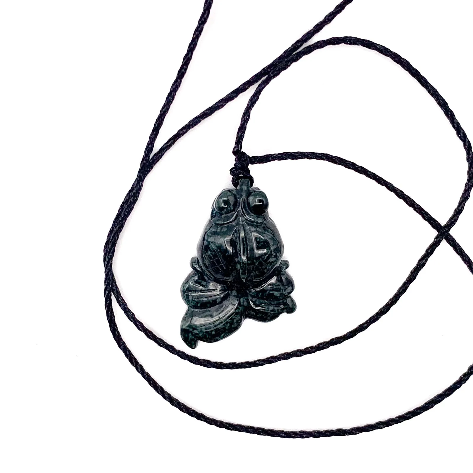 Certified Green Natural Type A Jade Jadeite Carved Gold Fish Pendant