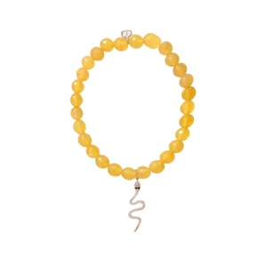 Diamond Snake Beaded Bracelet