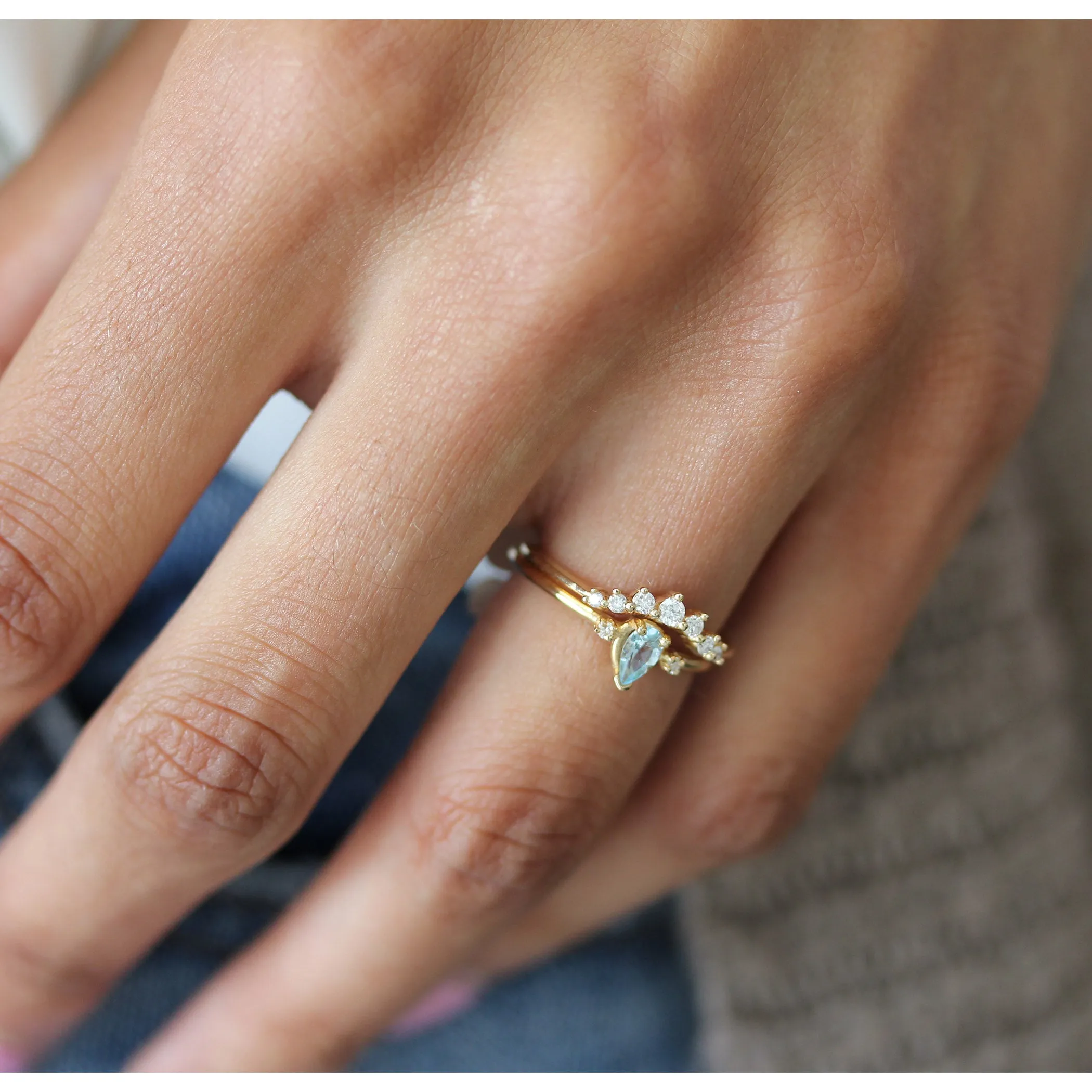 DIAMOND TIARA RING
