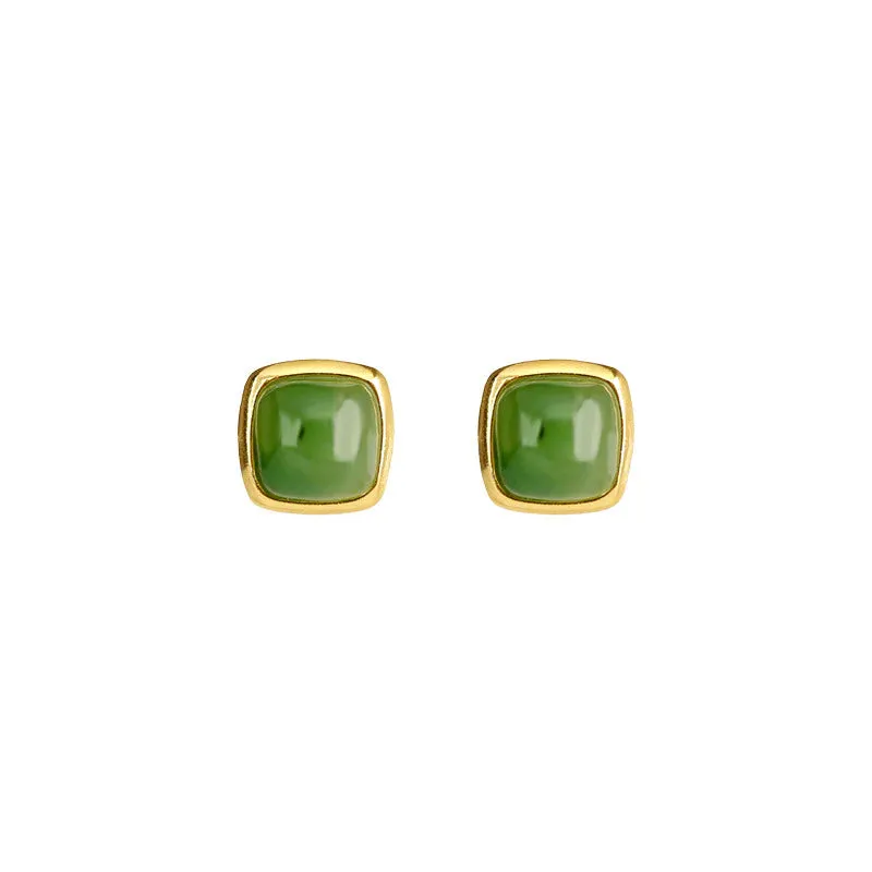 Jade Earrings, #171