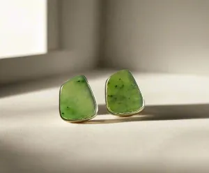 Jade Earrings, #217