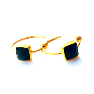 Jade Stone Earrings