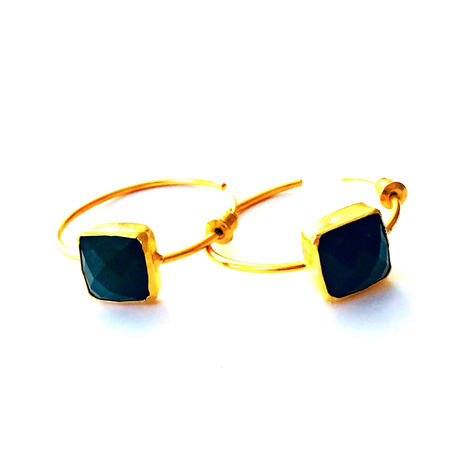 Jade Stone Earrings