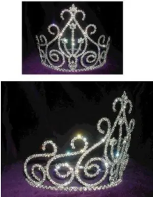 Janelle Princess Rhinestone Tiara