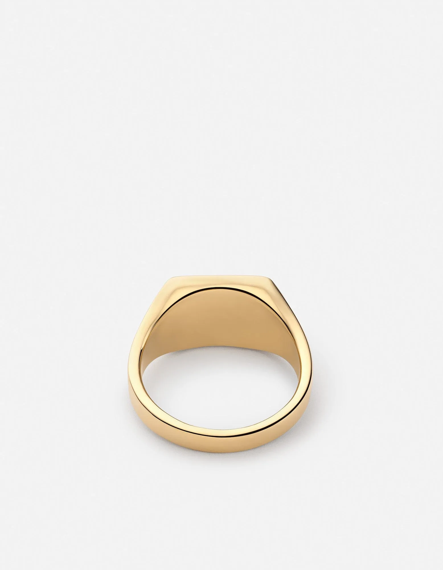 Ledger Ring, Gold Vermeil