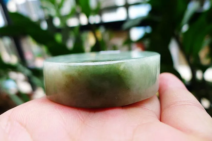 Natural Jade Rough Jadeite Raw (115g,5.4X1.5cm)