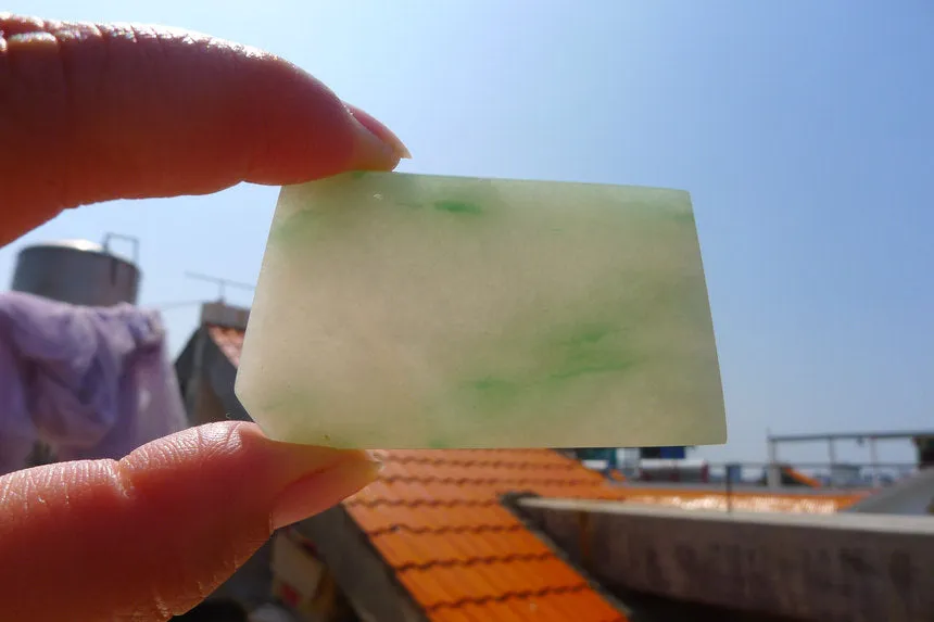 Natural Jade Rough Jadeite Raw 161g