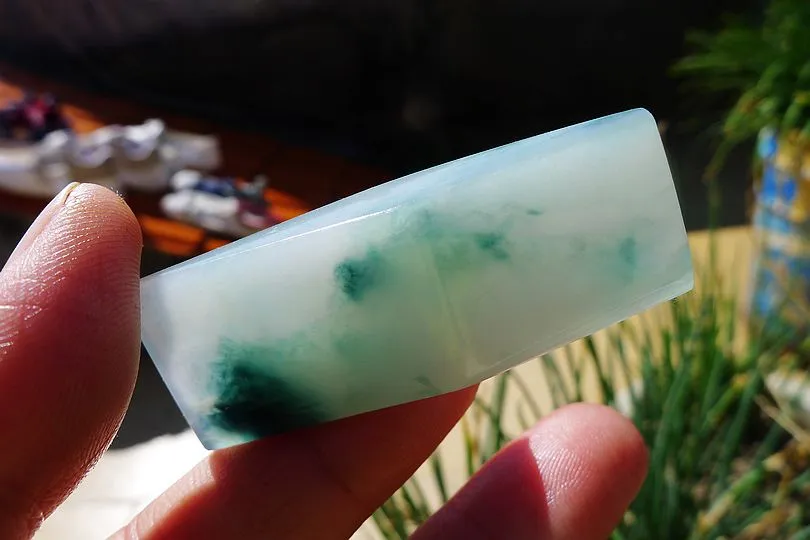 Natural Jade Rough Jadeite Raw (22g,5X2X1cm)
