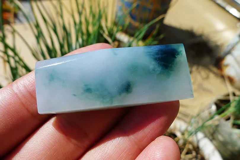 Natural Jade Rough Jadeite Raw (22g,5X2X1cm)
