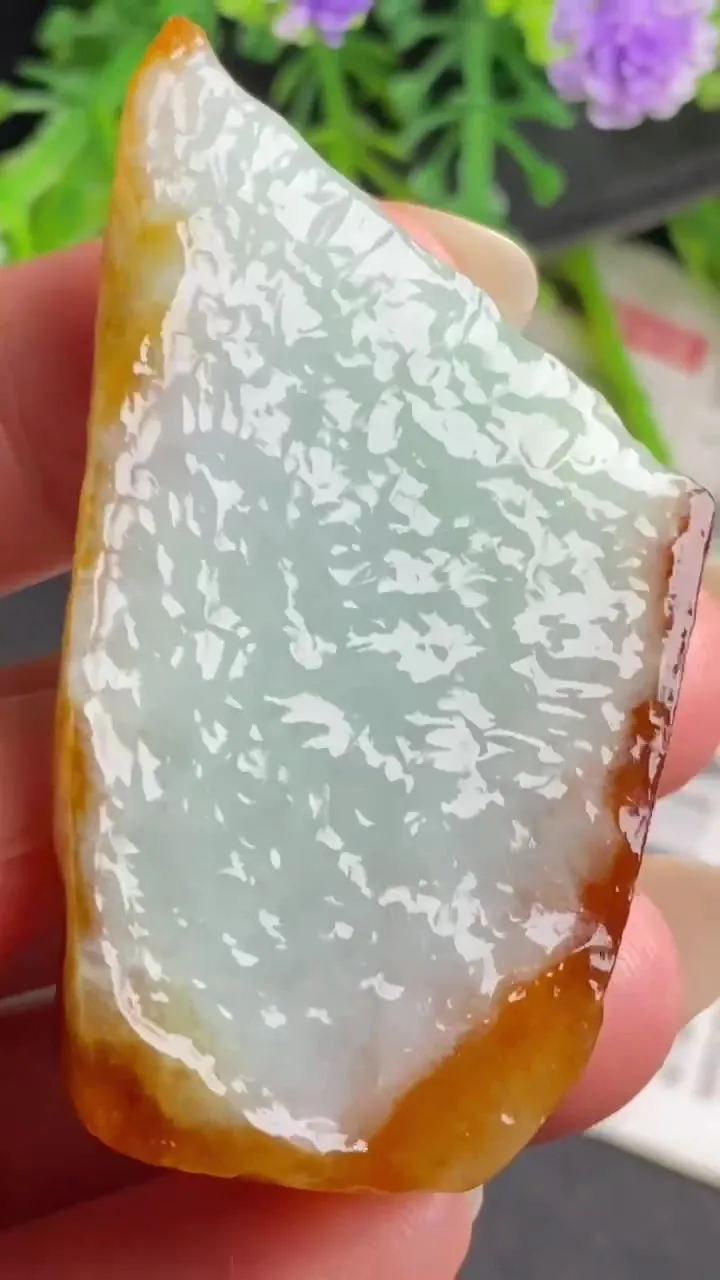 Natural Jade Rough Jadeite Raw (32g,51X27X9.4mm)-A5092