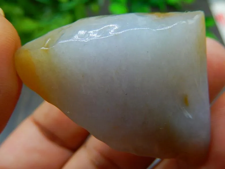 Natural Jade Rough Jadeite Raw (33g, 47X34X12.6mm)