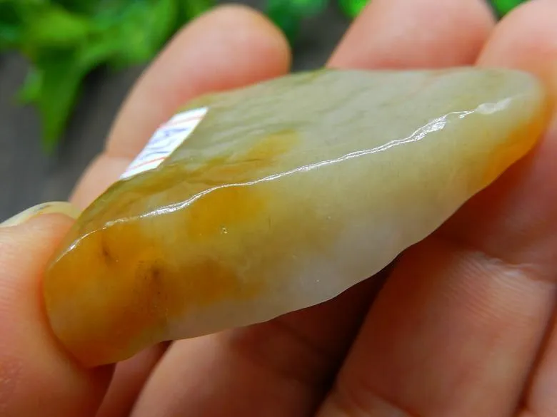 Natural Jade Rough Jadeite Raw (33g, 47X34X12.6mm)