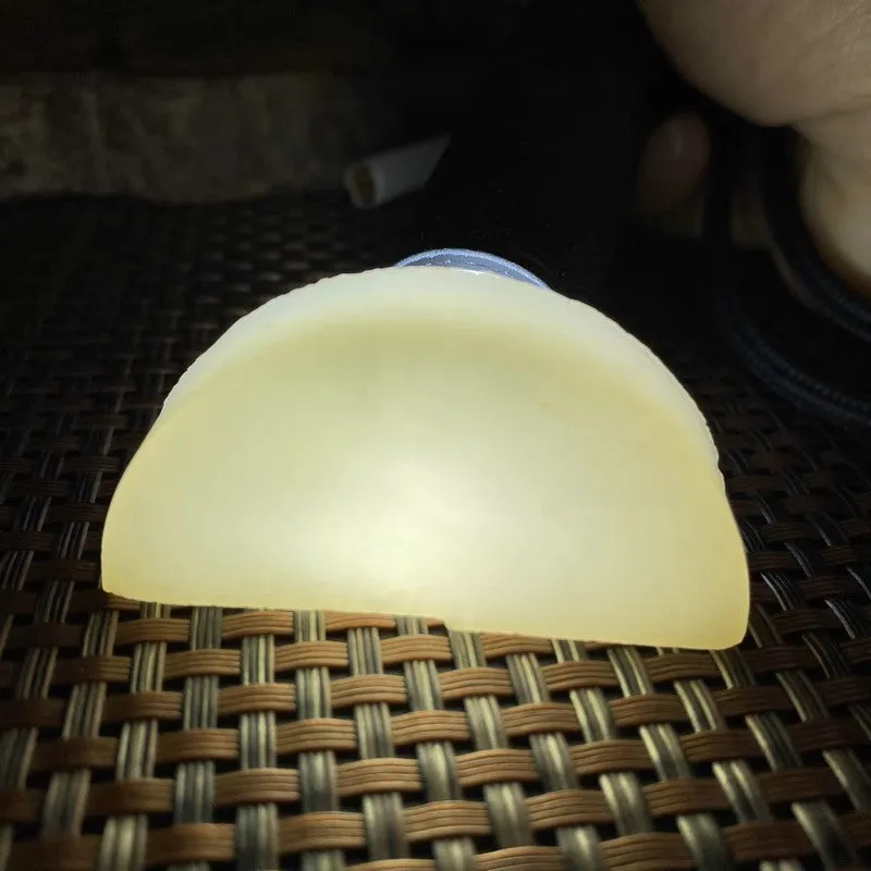 Natural Kunlun Jade Rough Nephrite Raw (38g,5.2X2.6X1.2cm)