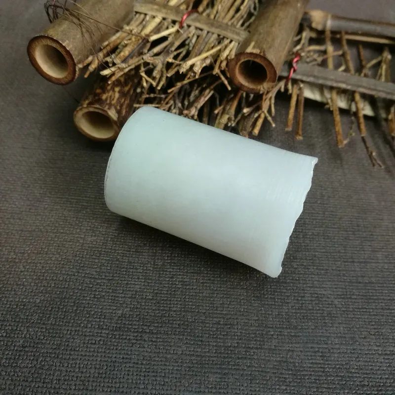 Natural Kunlun Jade Rough Nephrite Raw (71g,5X3.3cm)