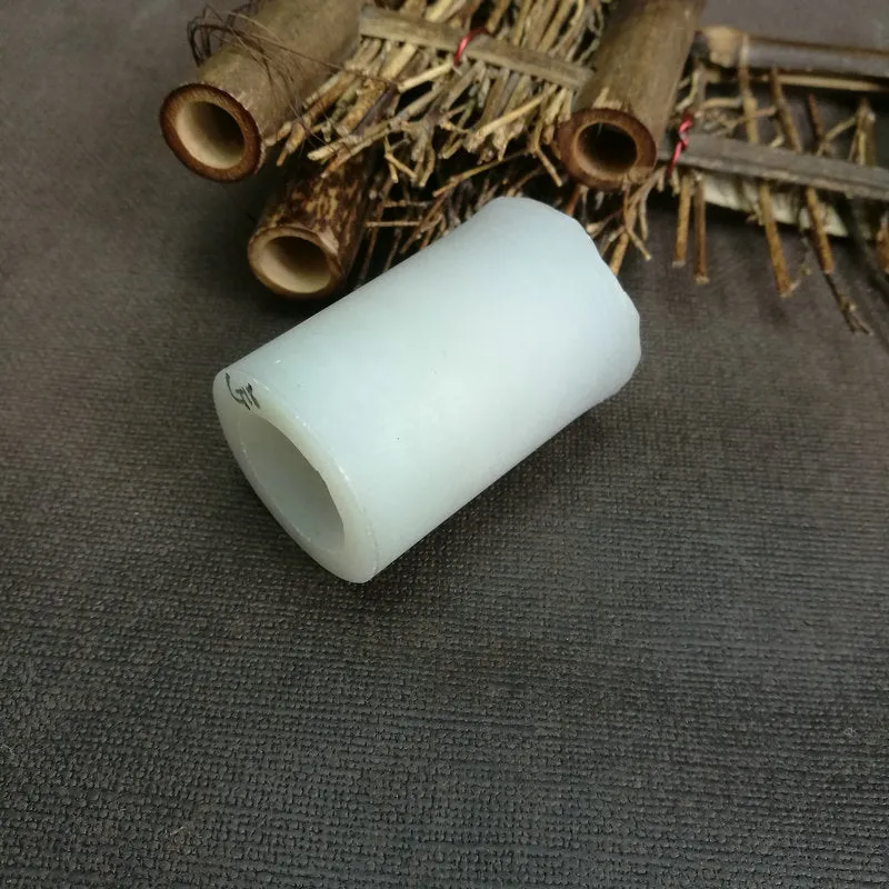 Natural Kunlun Jade Rough Nephrite Raw (71g,5X3.3cm)