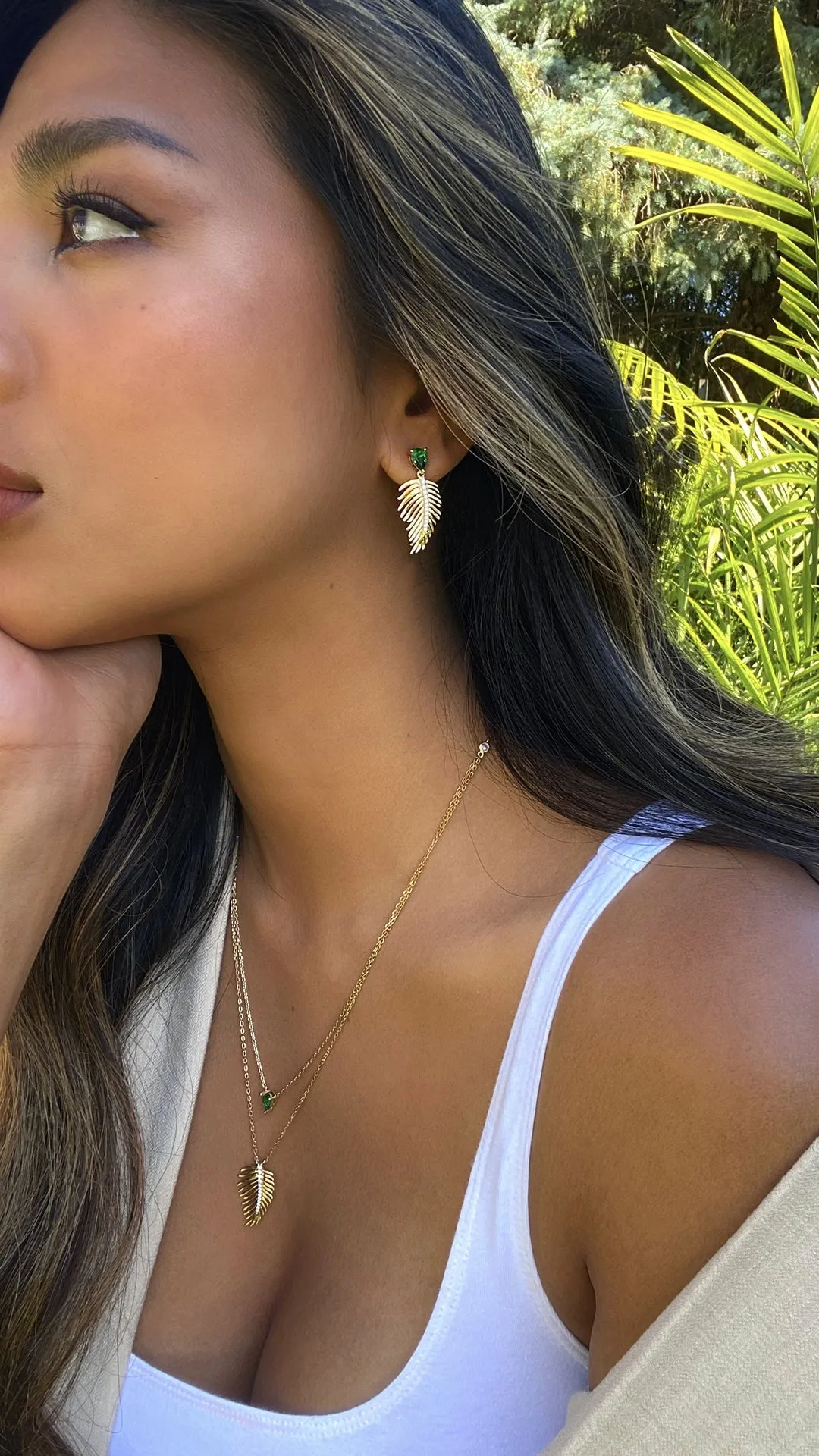 Palma Earrings 18K Gold Vermeil
