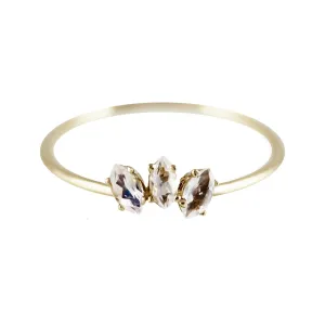 PETITE MOONSTONE TIARA RING