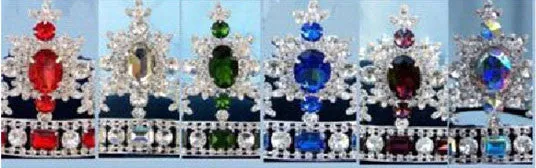Royal Imperial Palace Tiara - Silver