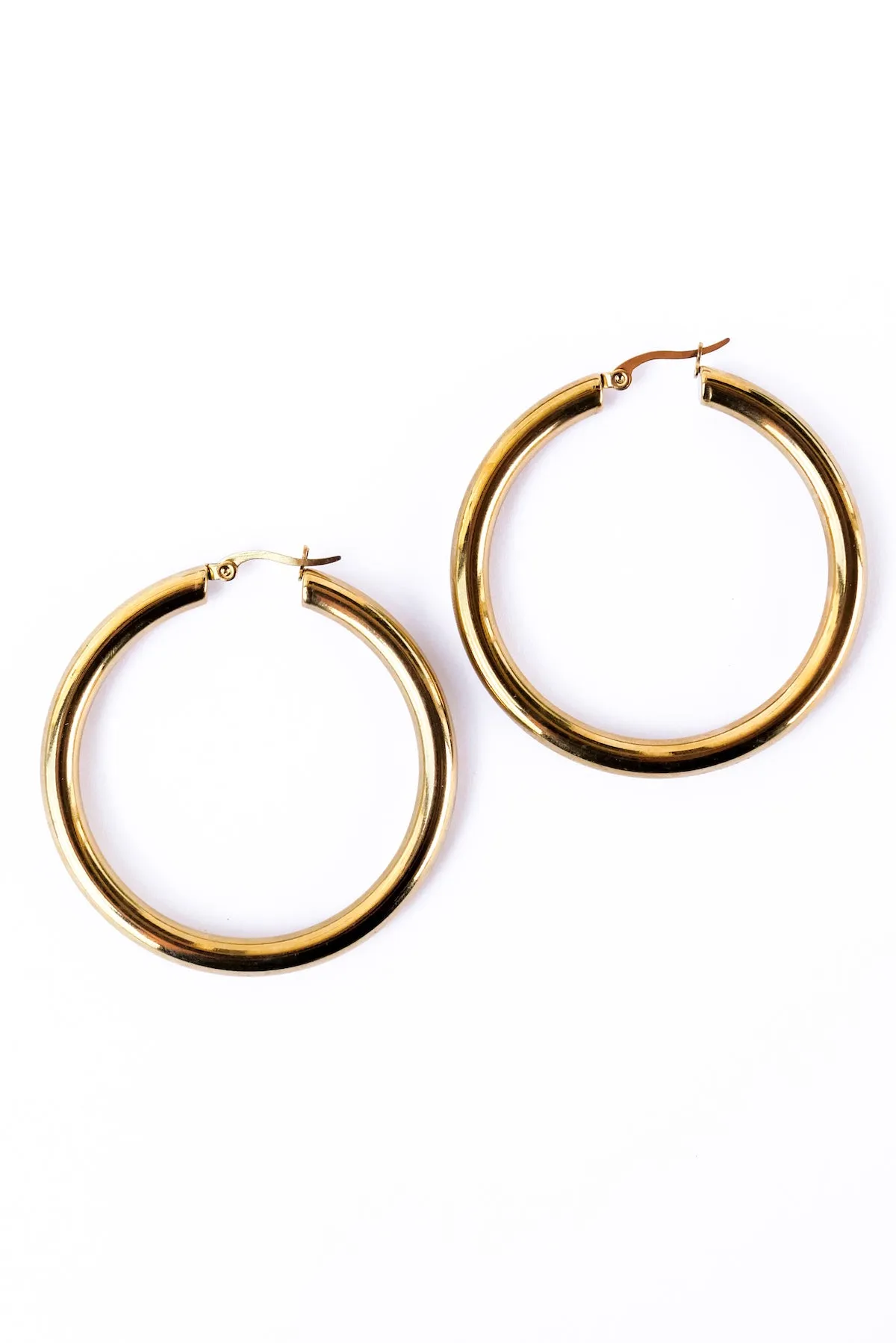 Staple Hoop Earrings
