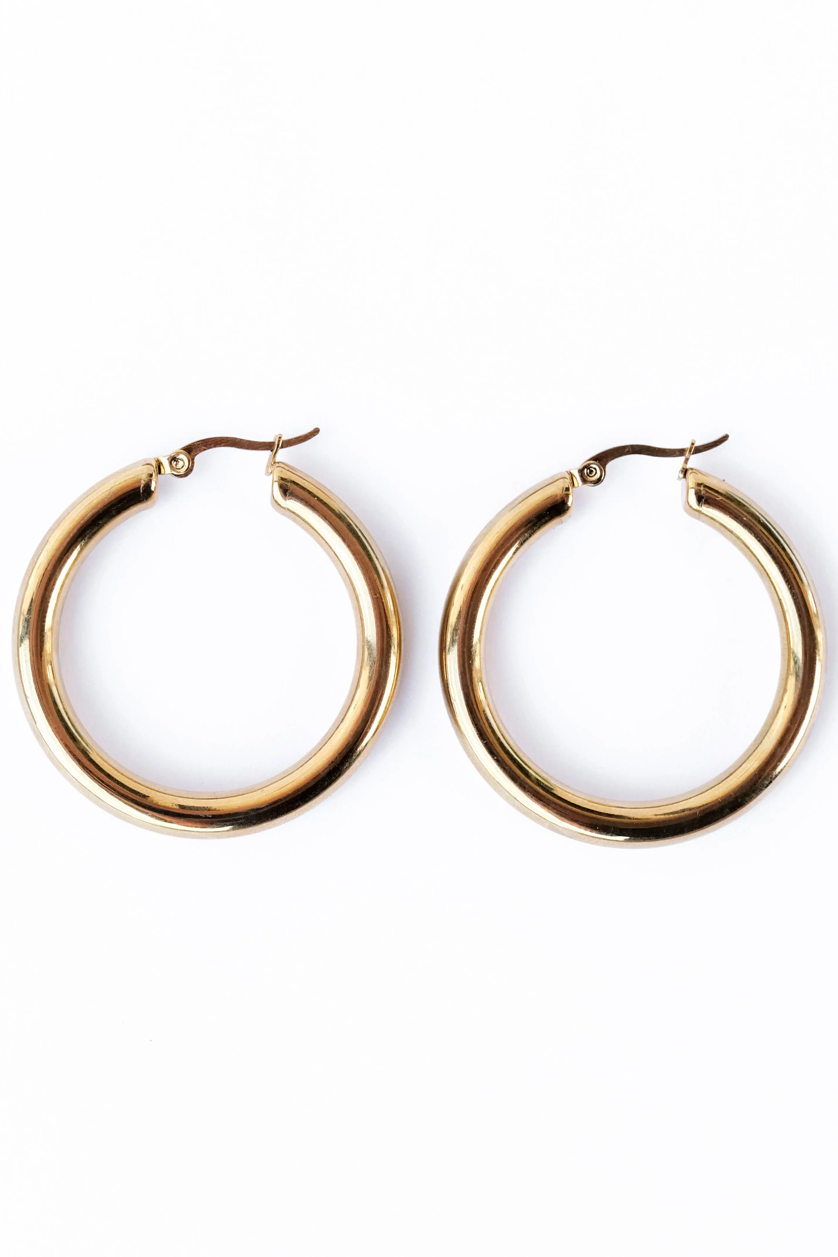 Staple Hoop Earrings